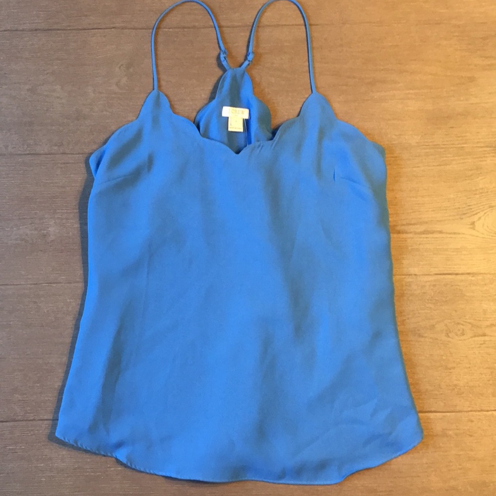 🤩🥳 HOST PICK! 🥳🤩 J Crew Mercantile Scalloped top - new with tag